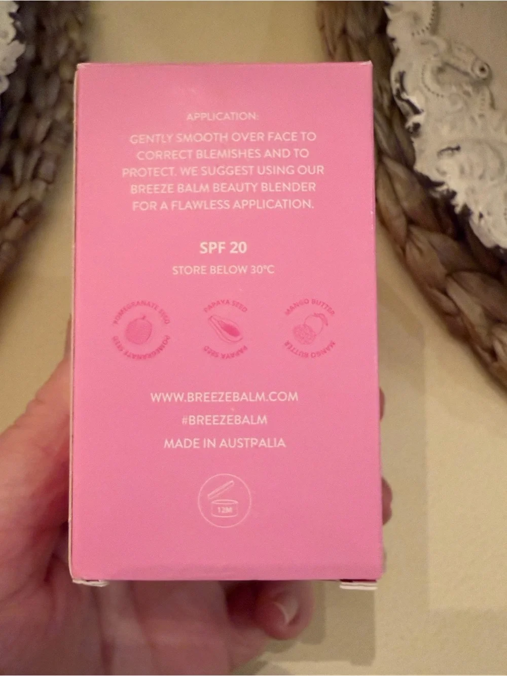 Breezebalm Pomegranate Daily Glow BB Cream SPF20 in cream - Picture 5 of 6